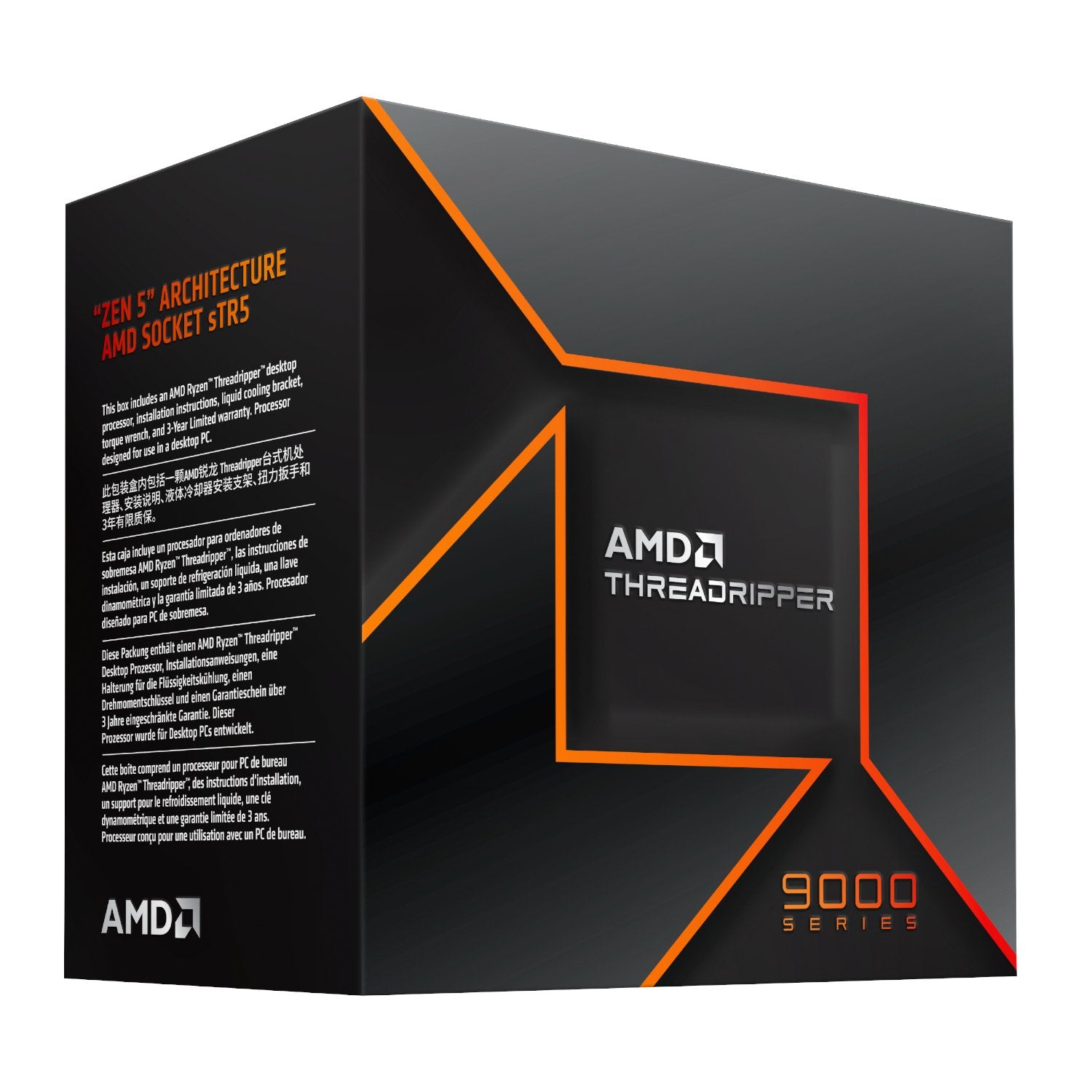 AMD Ryzen Threadripper 9980WX 64-Core 3.2GHz CPU