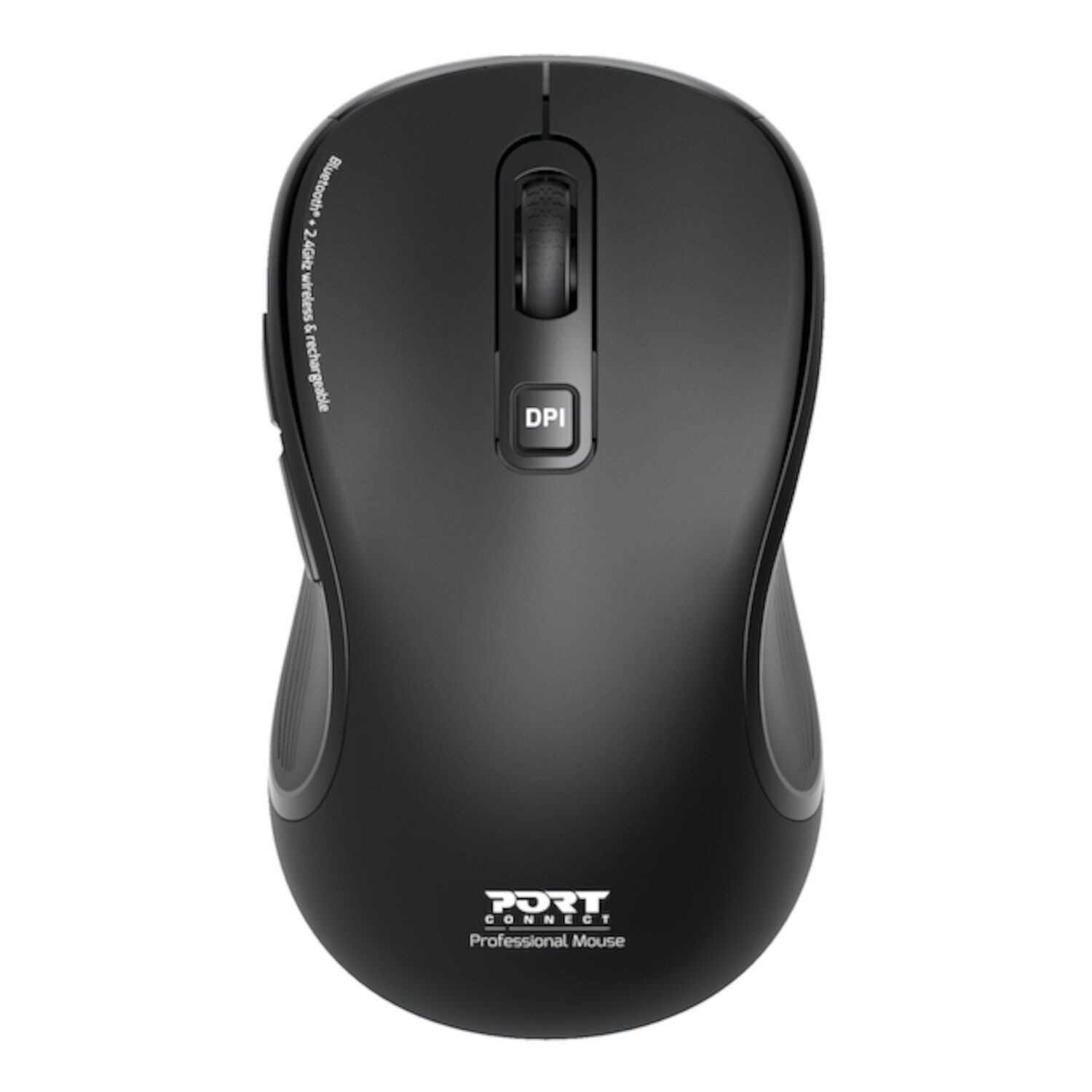 Port Connect Essential Bluetooth Wireless Rechargeable Mouse