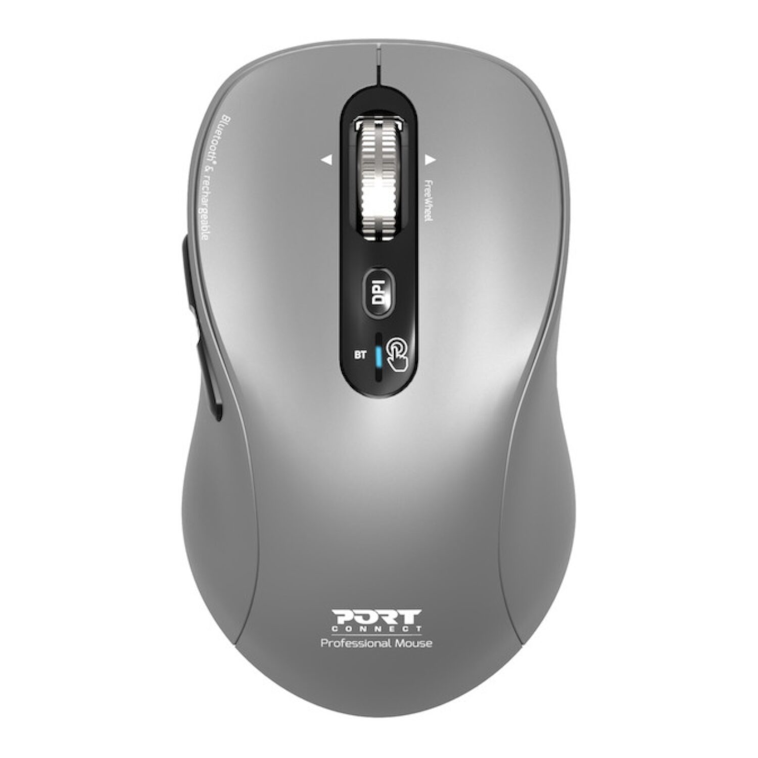 Port Connect Wireless Bluetooth Expert and Mac Mouse - Grey