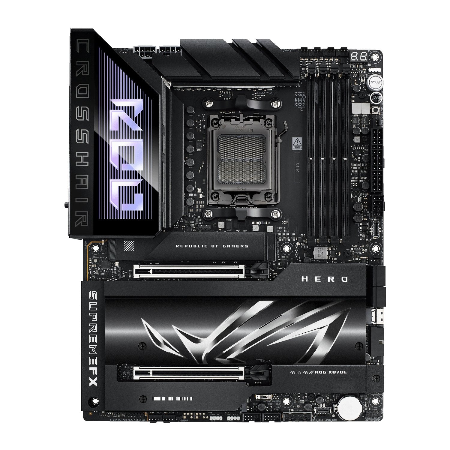 Asus ROG Crosshair X870E HERO ATX Gaming Motherboard