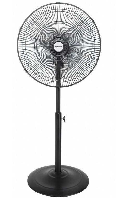 Mellerware Pedestal Steel Fan 40cm  Black