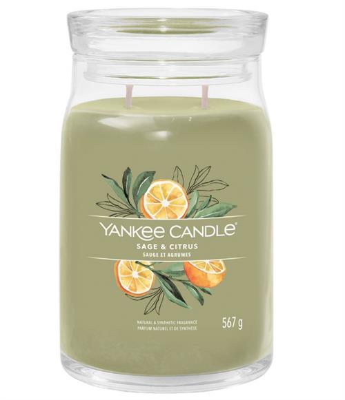 Yankee Candle Sage &amp; Citrus Medium Jar