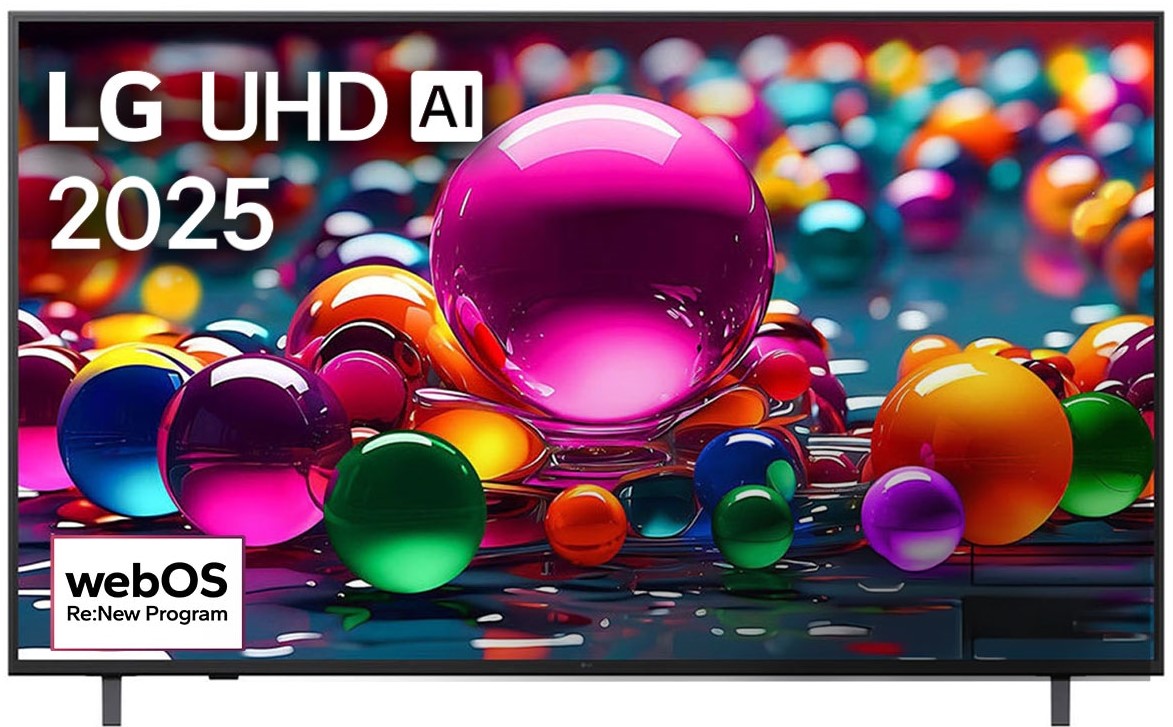 LG 55 inch UHD AI UA80 4K AI Magic Remote Smart Television