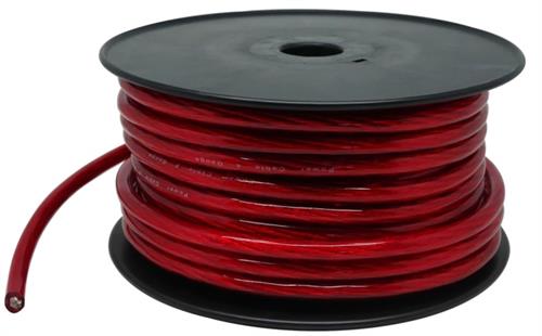 Solarix 16mm2 Battery Power Cable 30 Metre Roll Red
