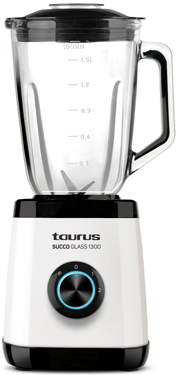 Taurus 1.5L Succo Glass 1300W Jug Blender