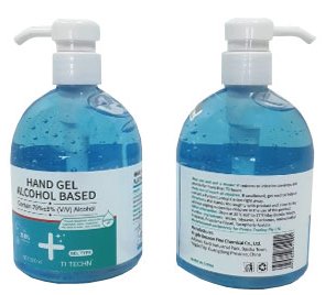 Casey 500ml Hand Gel Alcohol Based Pump Hand Sanitiser