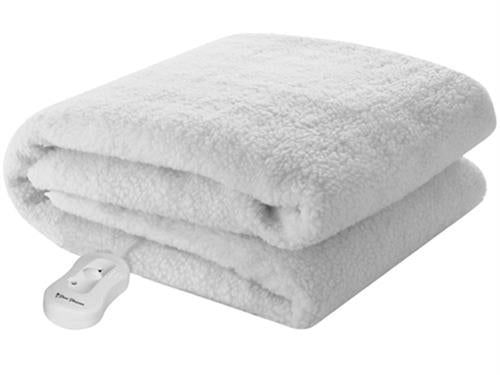 Pure Pleasure Single Fullfit Sherpa Fleece Electric Blanket