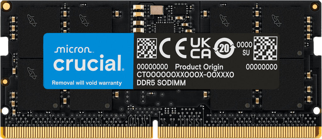 Crucial DDR5 5600MHZ 32GB SODIMM Laptop Memory