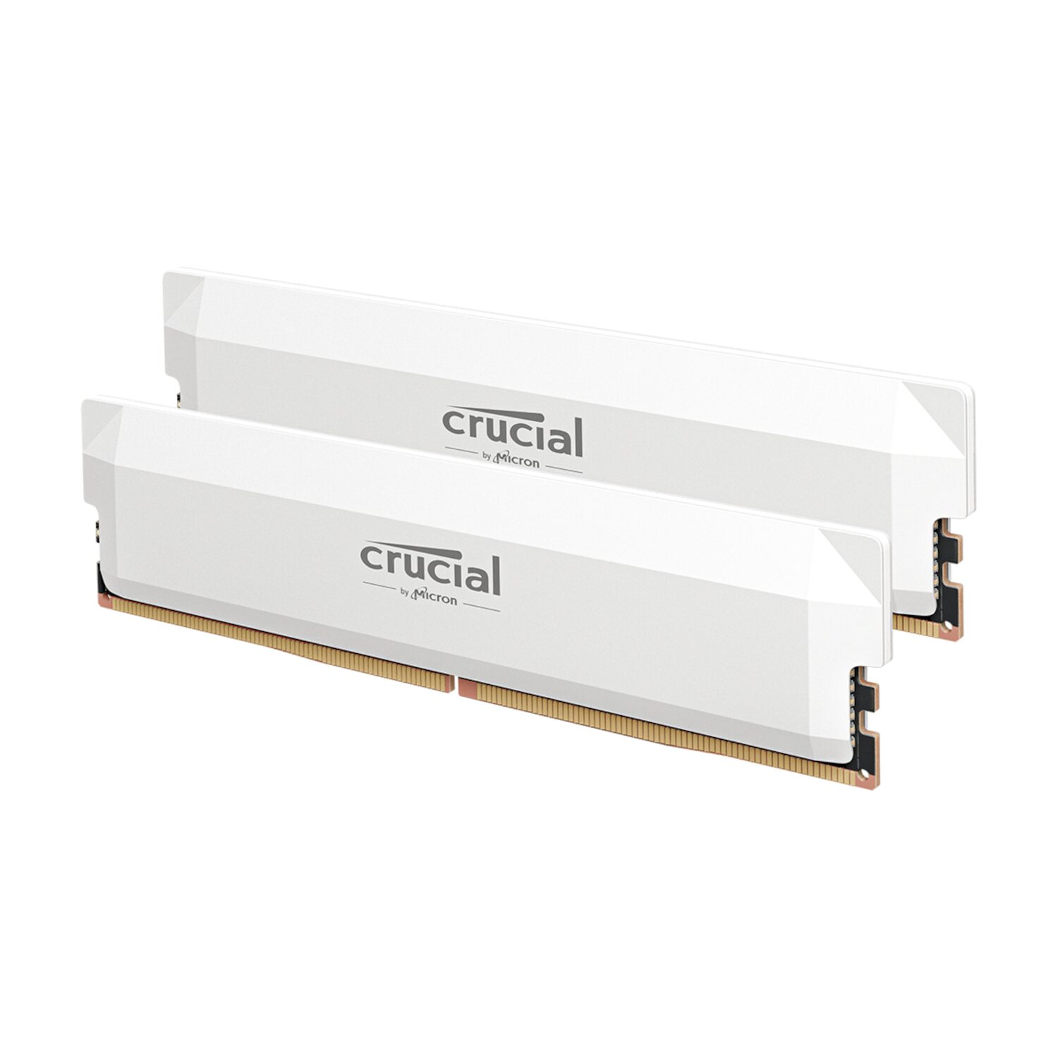 Crucial Pro DDR5-6000 64GB Overclocking Memory Kit - White
