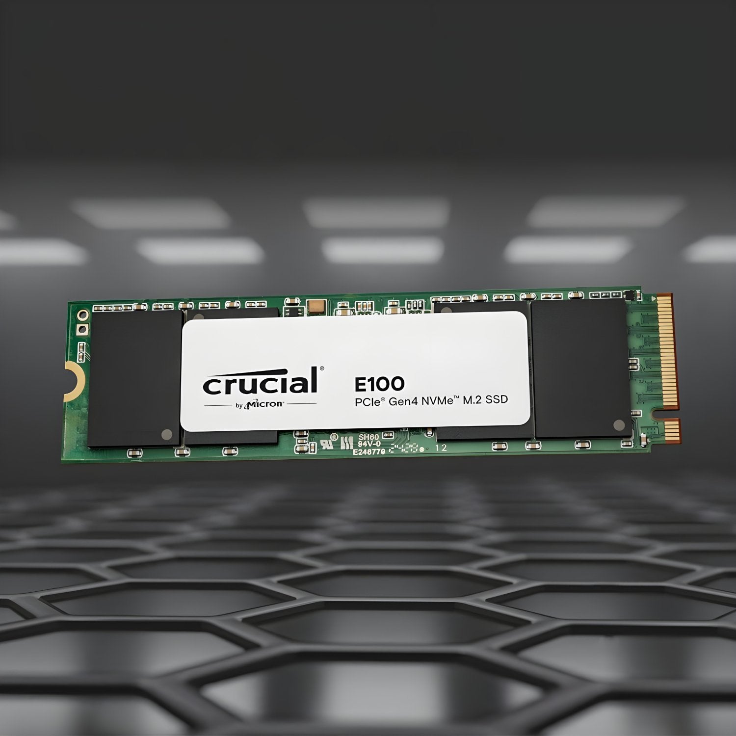 Crucial E100 2TB PCIe Gen4 2280 NVMe M.2 SSD