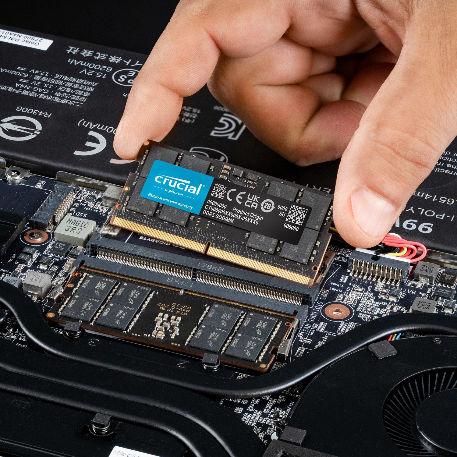 Crucial 64GB 5600MHz DDR5 SODIMM Notebook Memory