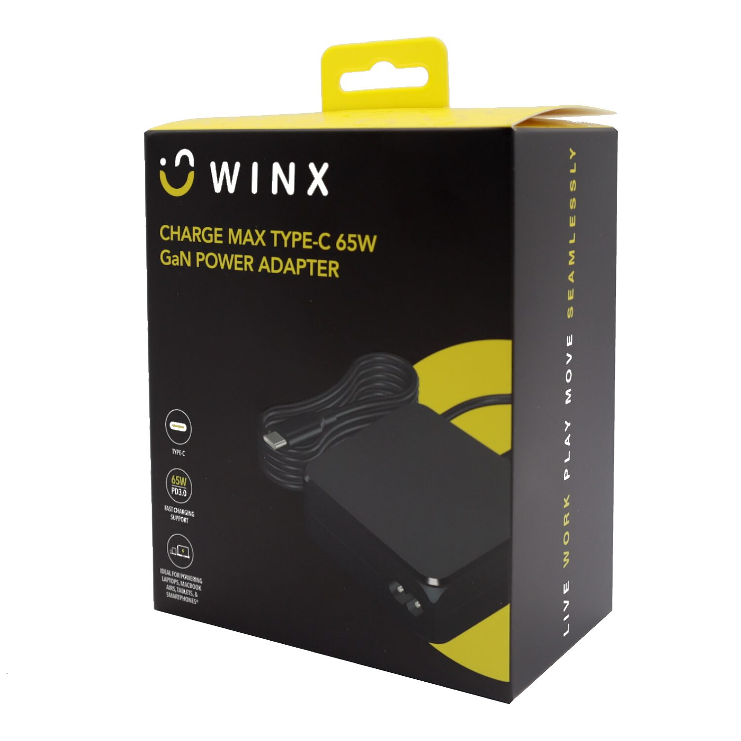 WINX Charge Max Type-C 65W Gan Power Adapter