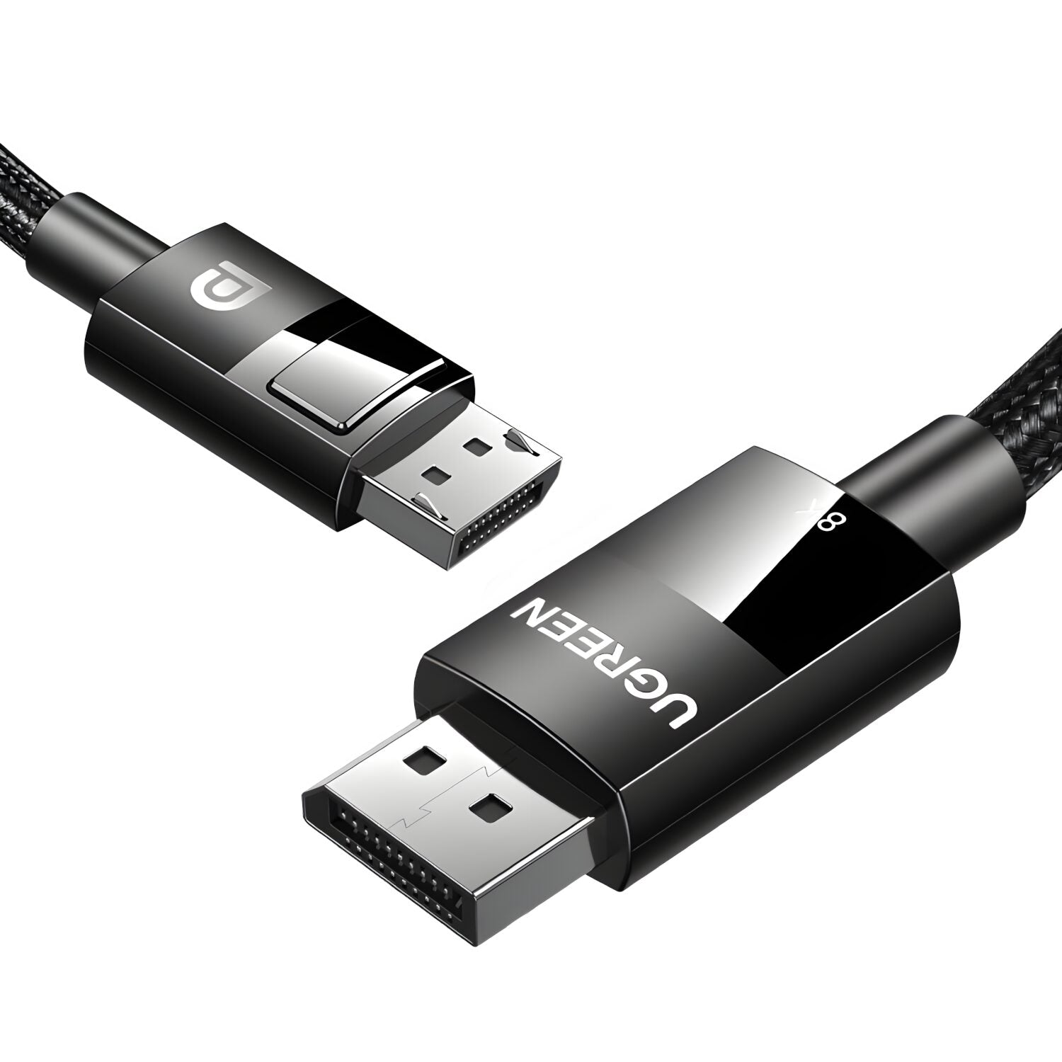 UGREEN DP114 8K DisplayPort Male to Male Braided Cable 2m