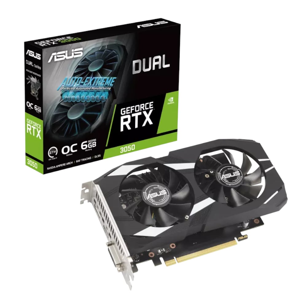 ASUS Nvidia GeForce RTX 3050 Dual OC 6G Graphic Card