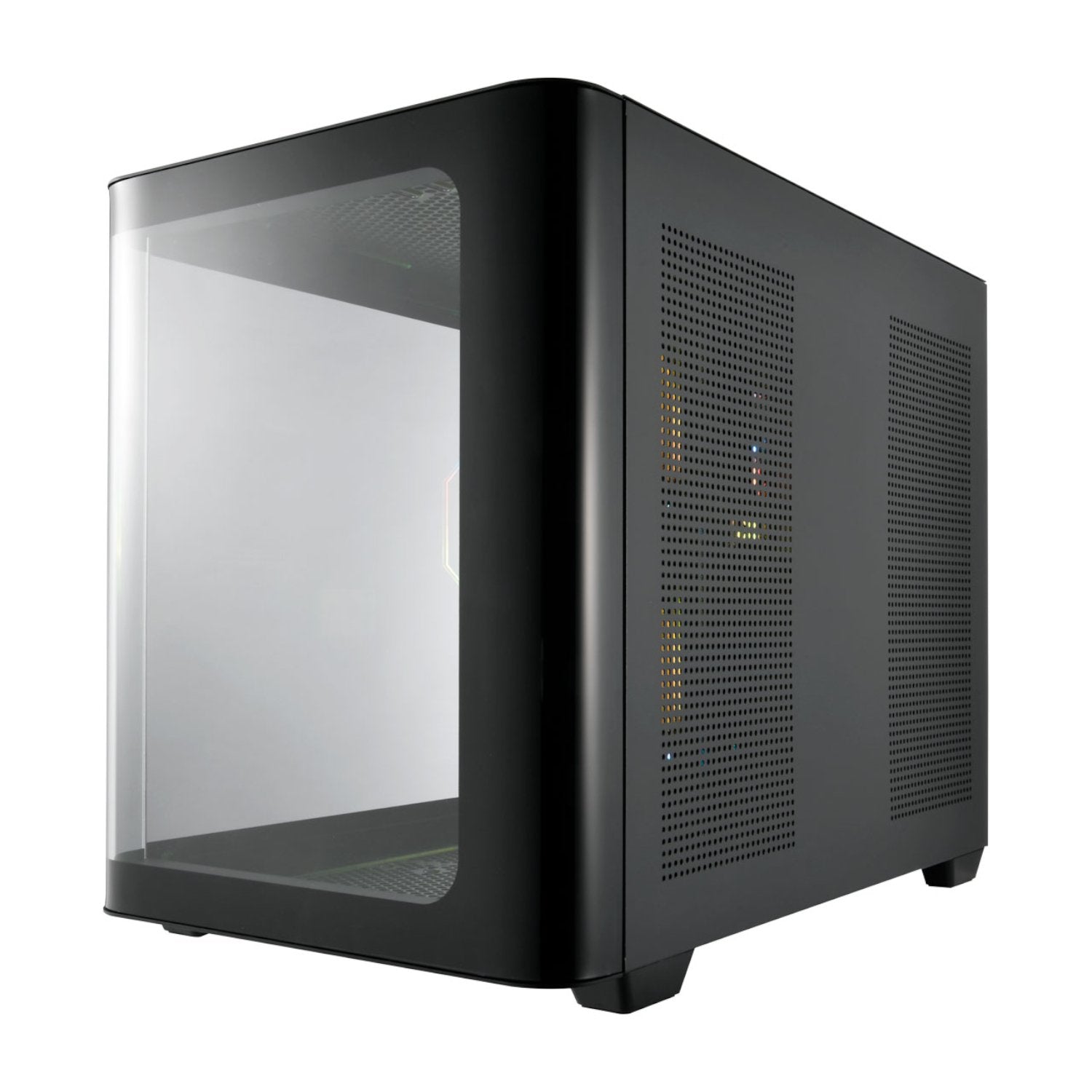 FSP S380 ARGB M-ATX Mid Tower Gaming Chassis - Black