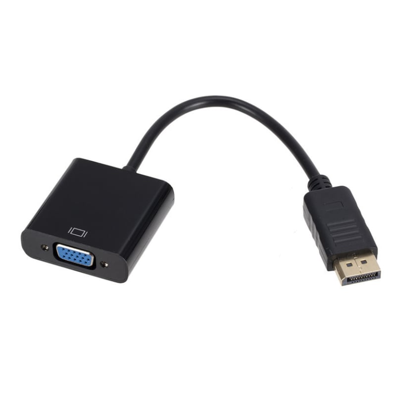 Gizzu 4K DisplayPort to VGA Active Adapter Poly