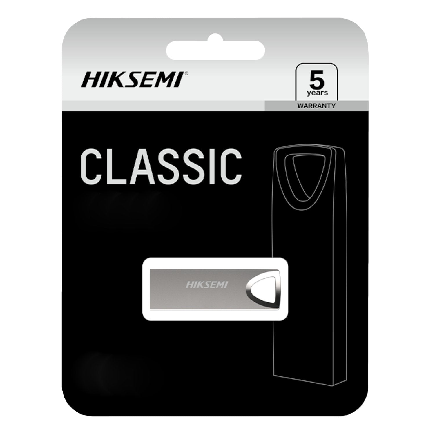 Hiksemi Classic 64GB USB2.0 Flash Drive - Metal