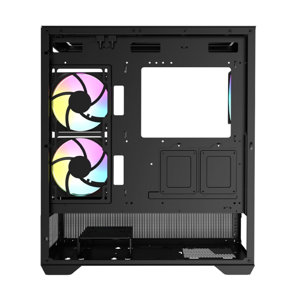 Raidmax I801 AIR CHROME E-ATX |ATX | Micro-ATX | Mini-ITX ARGB Mid-Tower Gaming Chassis - Black