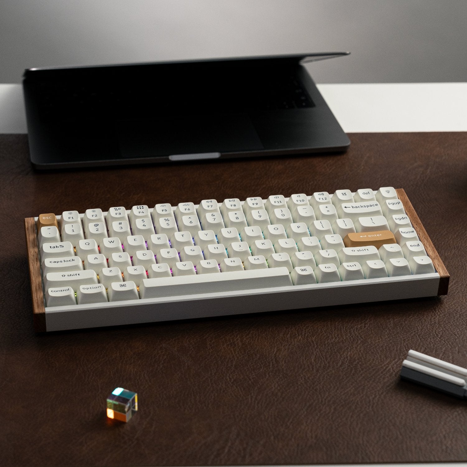 Keychron K2 HE Wireless Special Edition Magnetic Custom Keyboard | NEBULA Switch – White