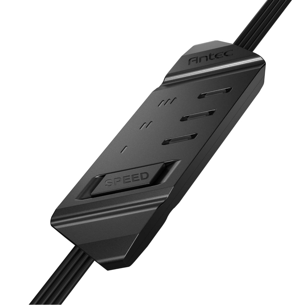 Antec NOVA 120 PWM Fan 3 Pack with Speed Controller - Black