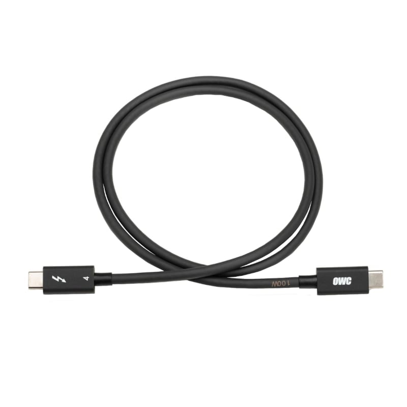 OWC Thunderbolt 3/4 2m Cable - Black