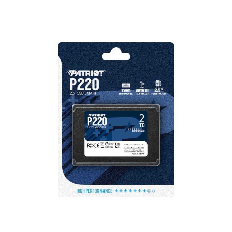Patriot P220 2TB 2.5" SSD