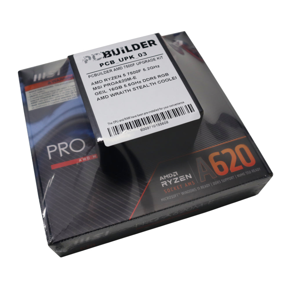 PCBuilder AMD Ryzen 5 7500F LEVEL UP Core Upgrade Kit