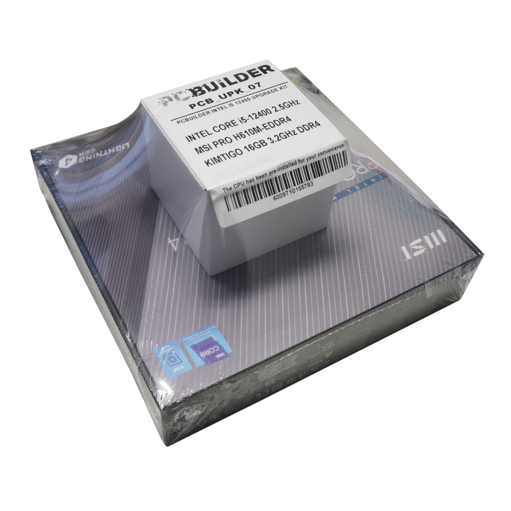 PCBuilder Intel Core i5-12400 LEVEL UP Core Upgrade Kit