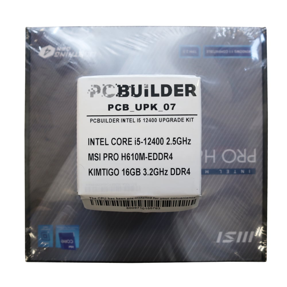 PCBuilder Intel Core i5-12400 LEVEL UP Core Upgrade Kit
