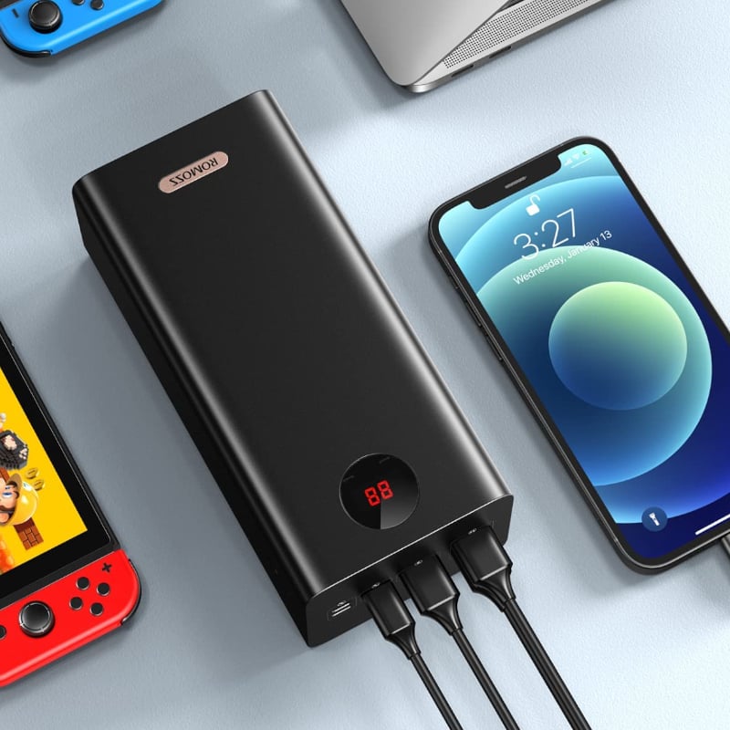 Romoss Power Bank Zeus 60000mAh BK