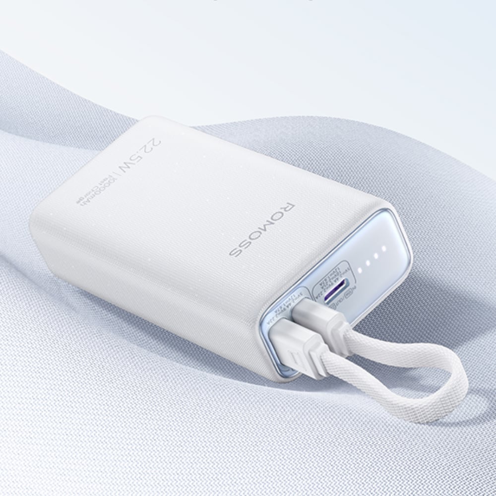 Romoss PHA10 10000mAh 22.5W Fast Charge Power Bank – Grey