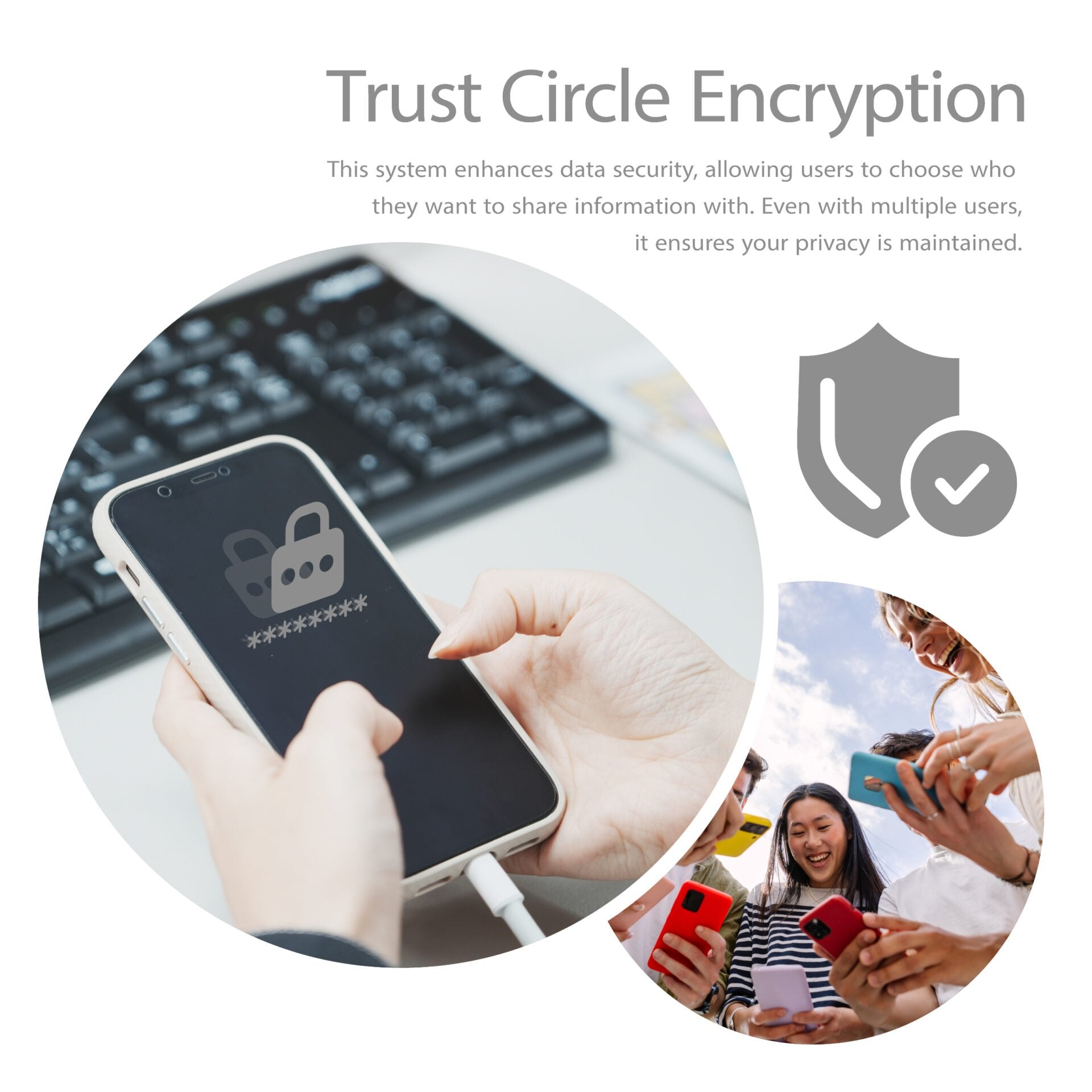 Patriot iLuxe Cube 256GB Type-C Smart Backup Solution - White