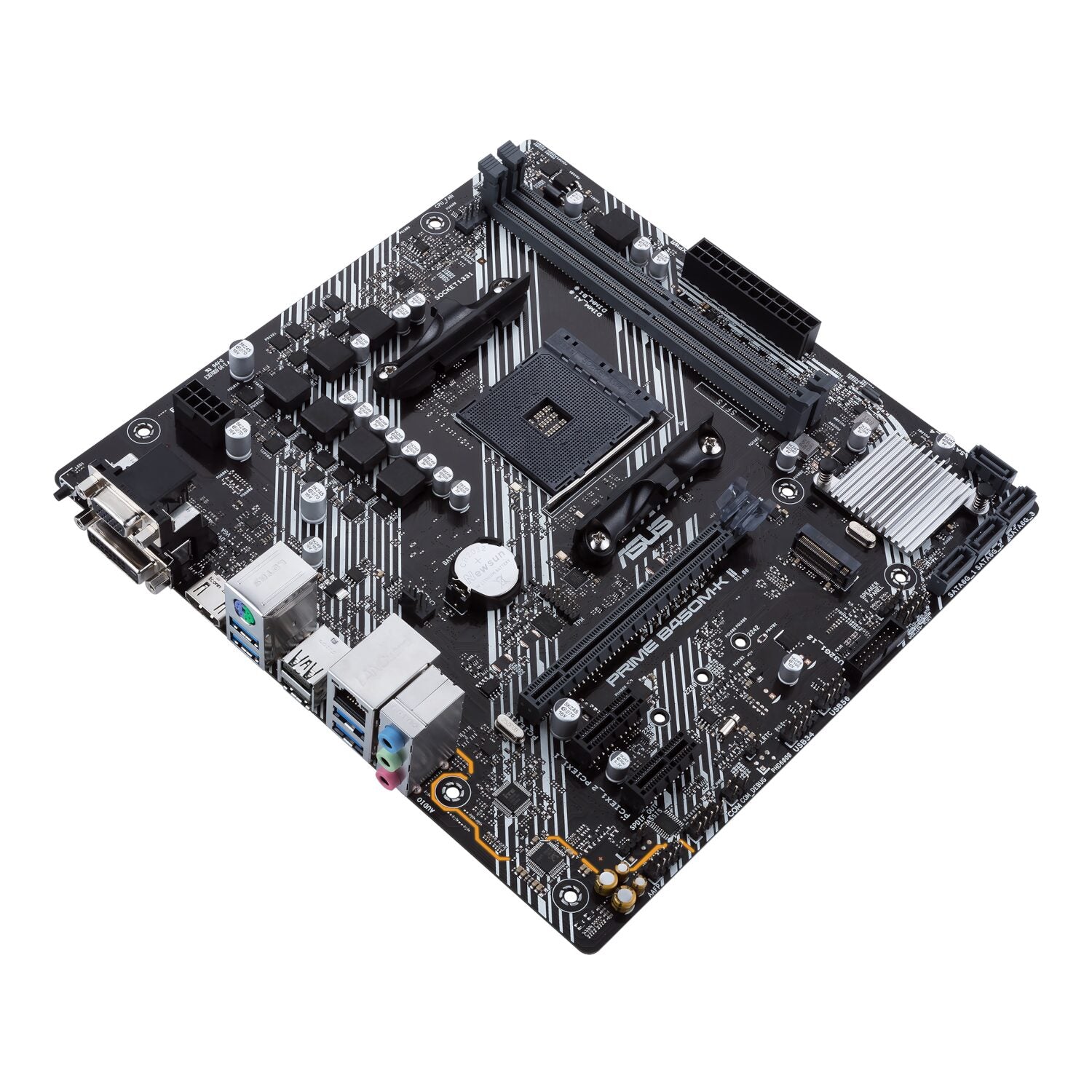 ASUS PRIME B450M-K II mATX Motherboard - AM4, DDR4, HDMI, M.2, USB3.2