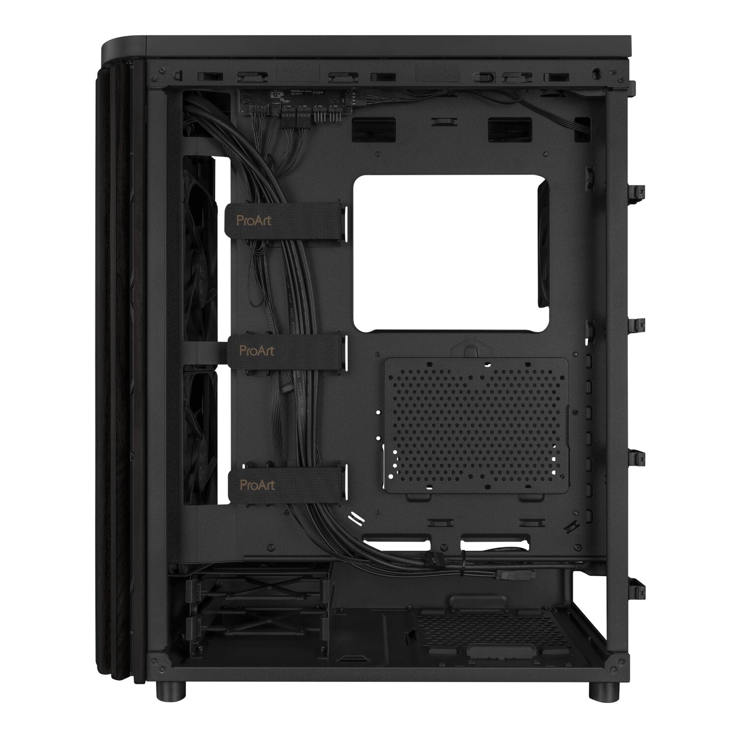 ASUS ProArt PA401 Wood Edition ATX Chassis - Black