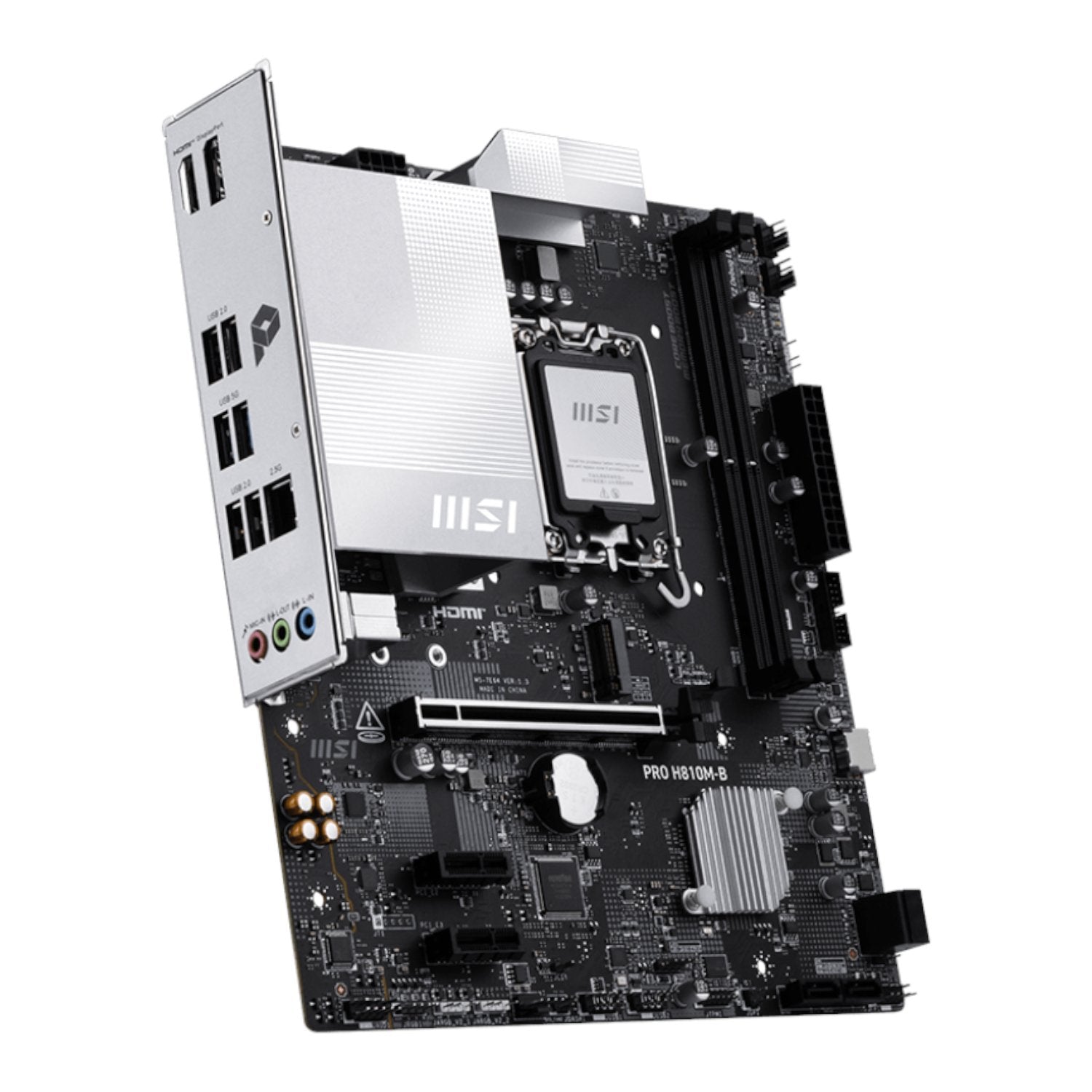 MSI H810M-B PRO LGA1851 M-ATX DDR5 Motherboard