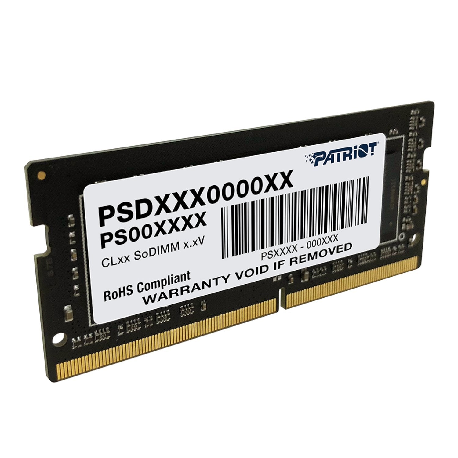 Patriot Signature Line 8GB 3200MHz DDR4 Dual Rank SODIMM Notebook Memory