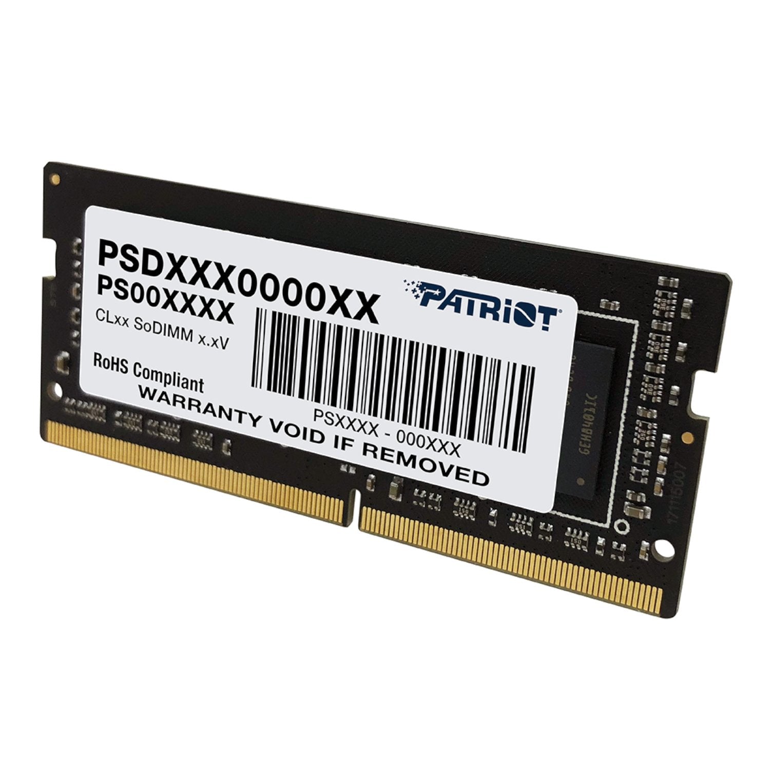 Patriot Signature Line 8GB 3200MHz DDR4 Dual Rank SODIMM Notebook Memory