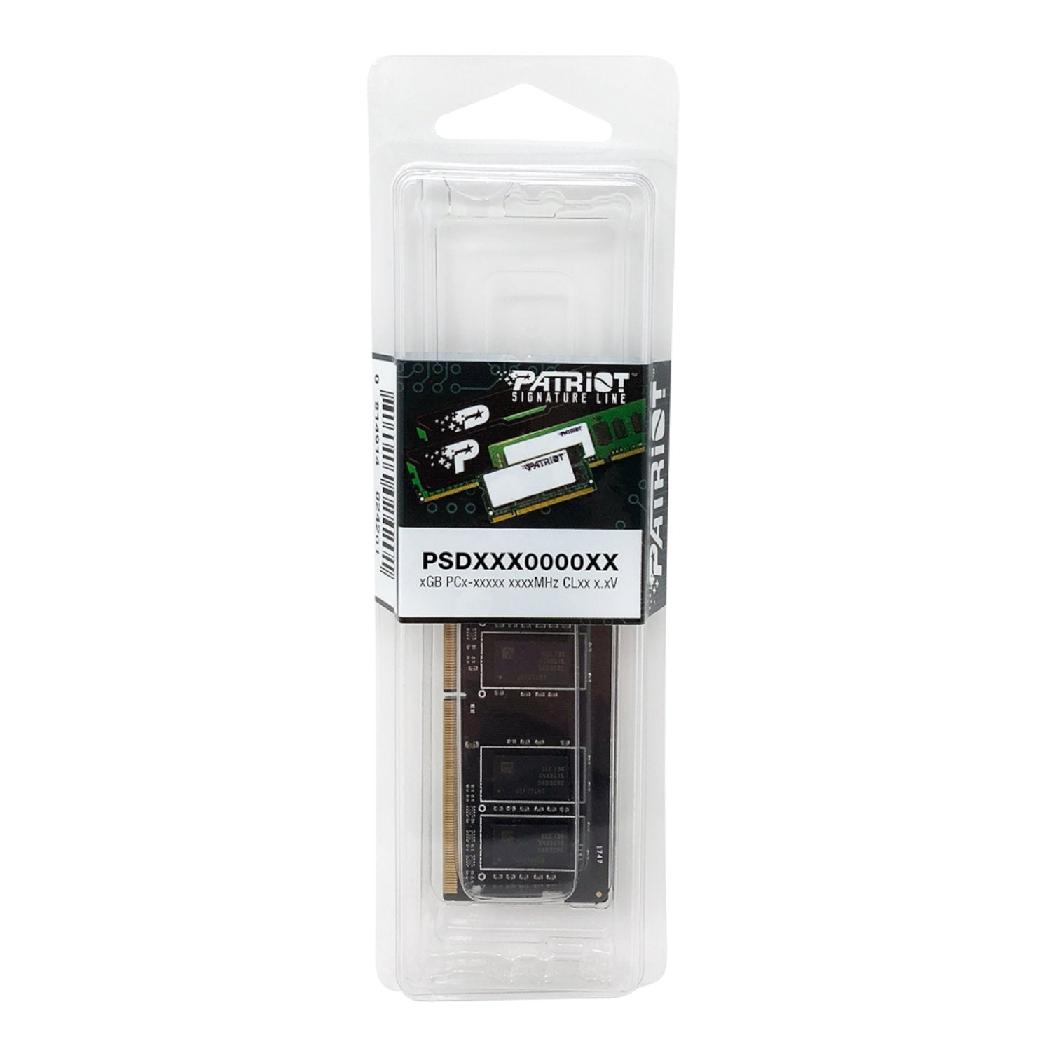 Patriot Signature Line 8GB 3200MHz DDR4 Dual Rank SODIMM Notebook Memory