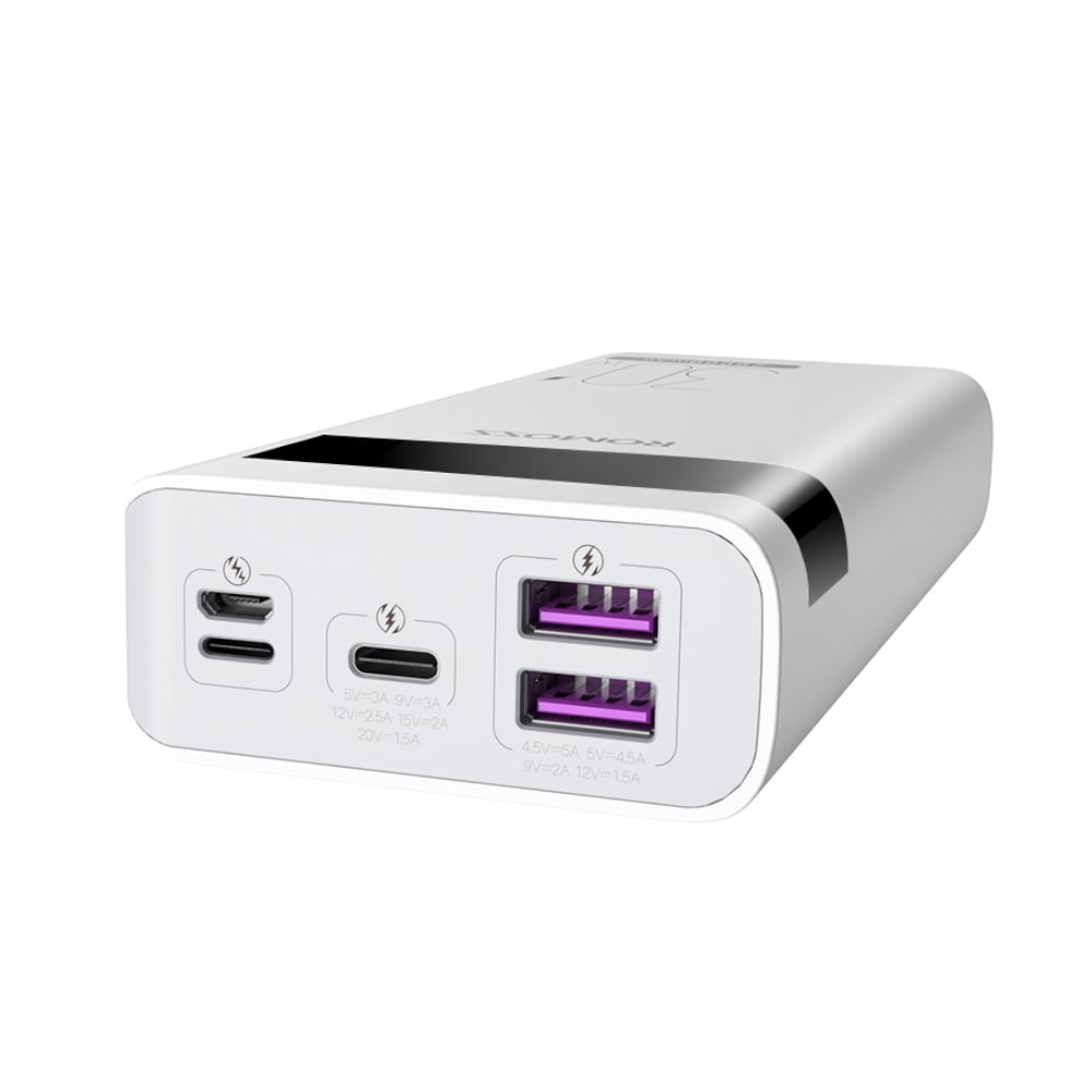 Romoss Sense 6PS Pro 20000mAh 30W Fast Charge Power Bank - White