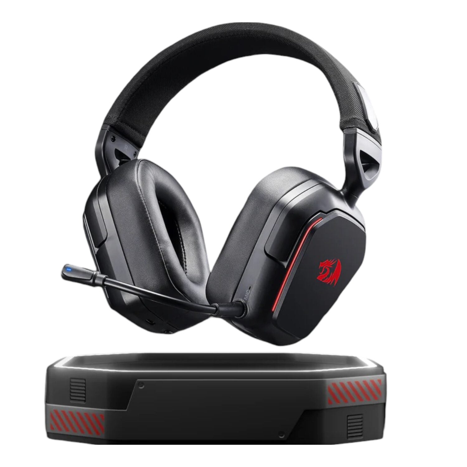 Redragon H868 RGB Wireless Gaming Headset - Black