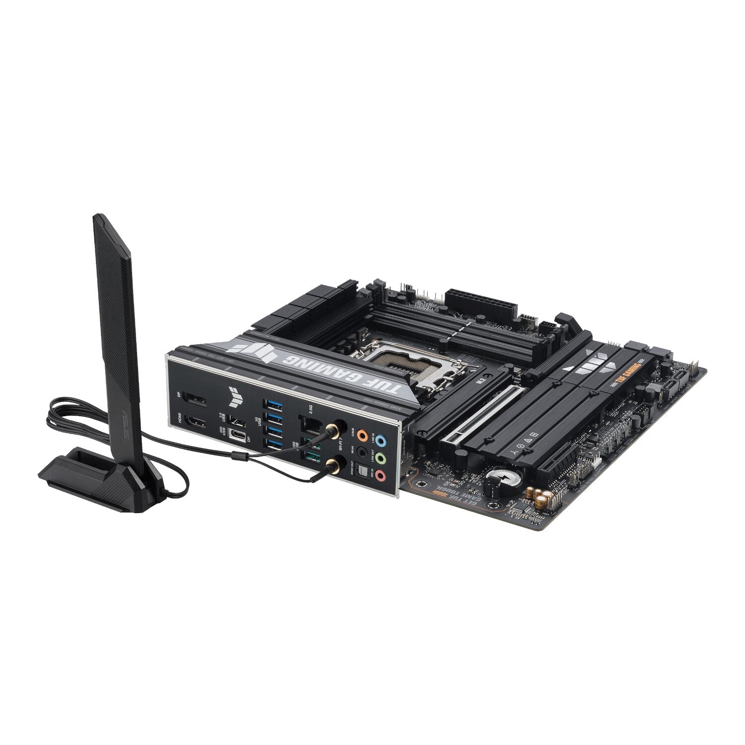 Asus TUF Gaming B860M-Plus Wi-Fi M-ATX Motherboard – Intel LGA1851, DDR5, PCIe 5.0. Wi-Fi 7