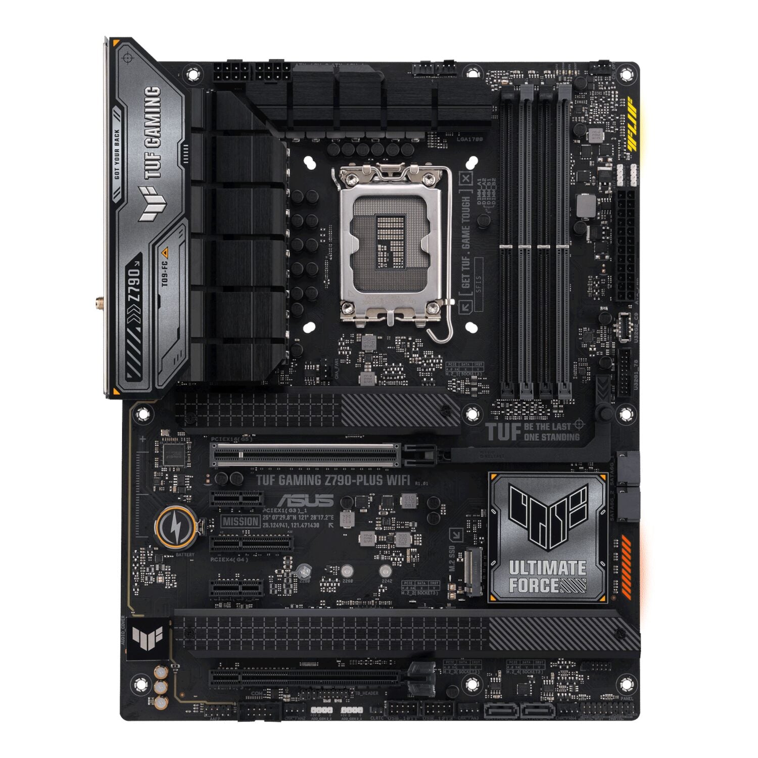 Asus TUF Gaming Z790-Plus Wi-Fi ATX Motherboard - Intel LGA1700, DDR5, PCIe 5.0. Wi-Fi 6E