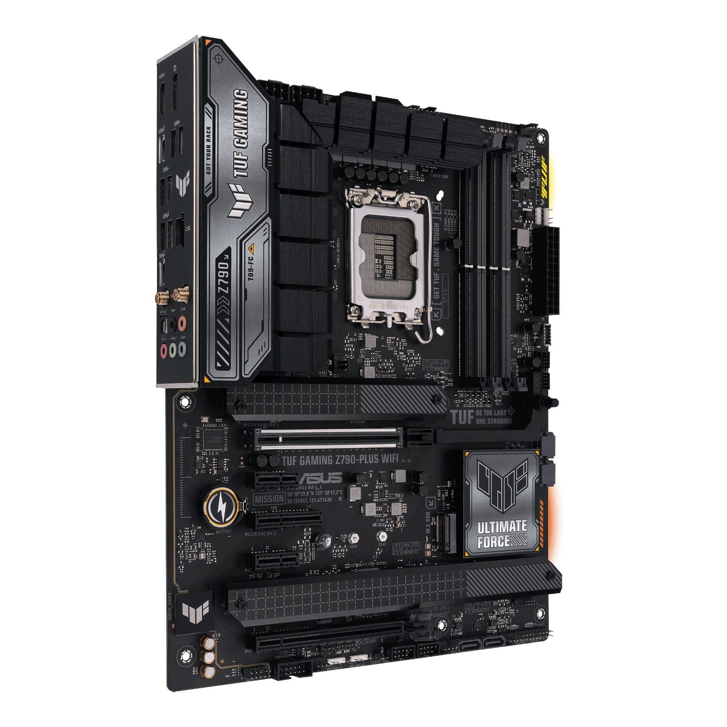 Asus TUF Gaming Z790-Plus Wi-Fi ATX Motherboard - Intel LGA1700, DDR5, PCIe 5.0. Wi-Fi 6E