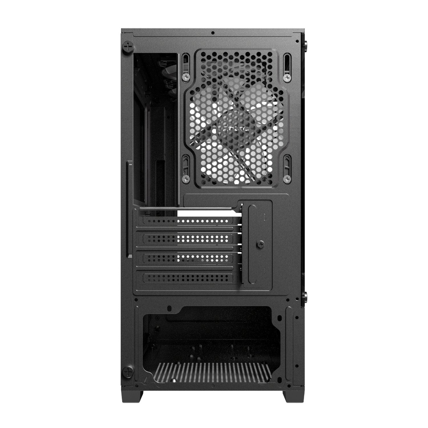 Antec VCX100M RGB Elite ATX, Micro-ATX, ITX Mini Tower Gaming Chassis – Black