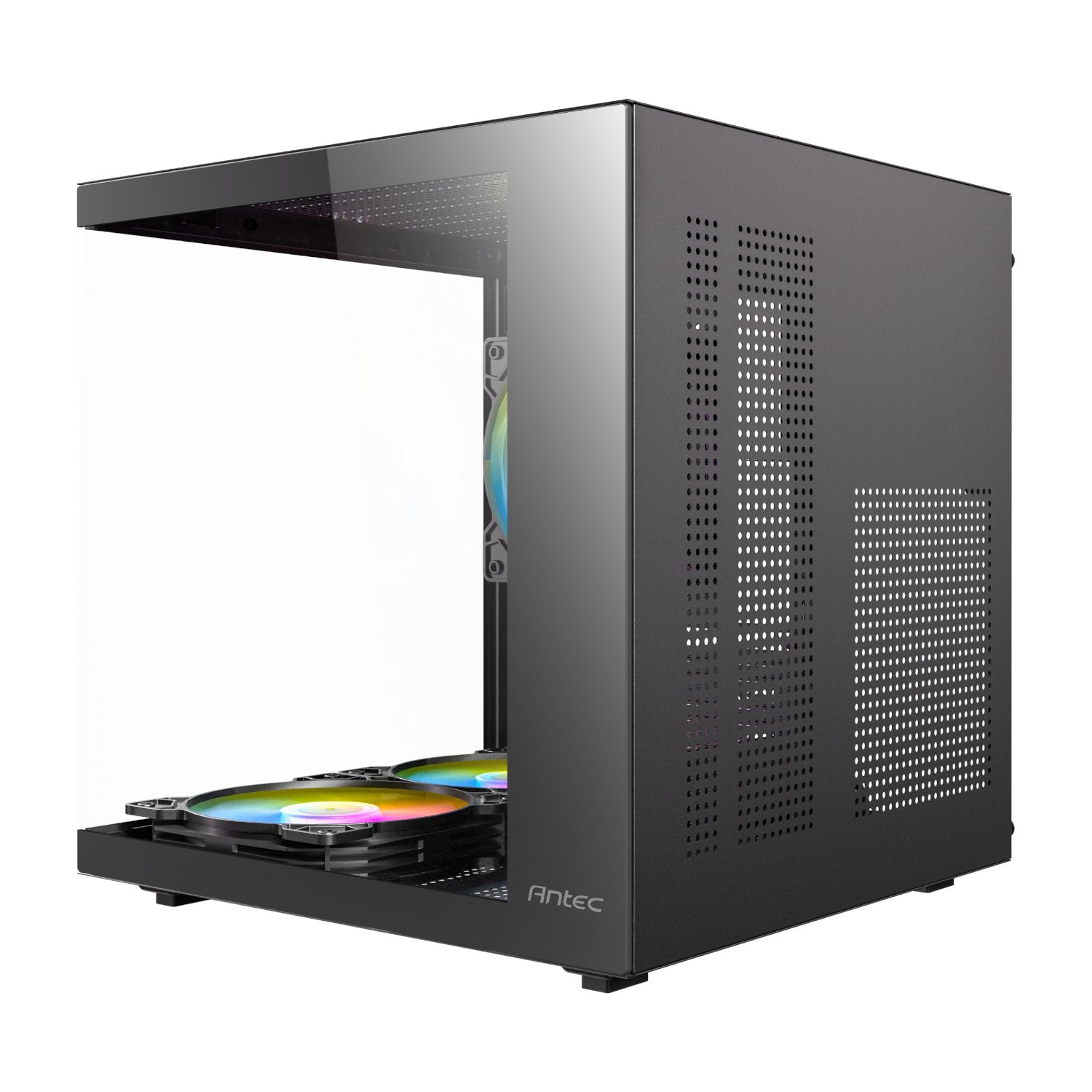 Antec VCX10M RGB Micro-ATX | ITX ARGB Mini -Tower Gaming Chassis - Black
