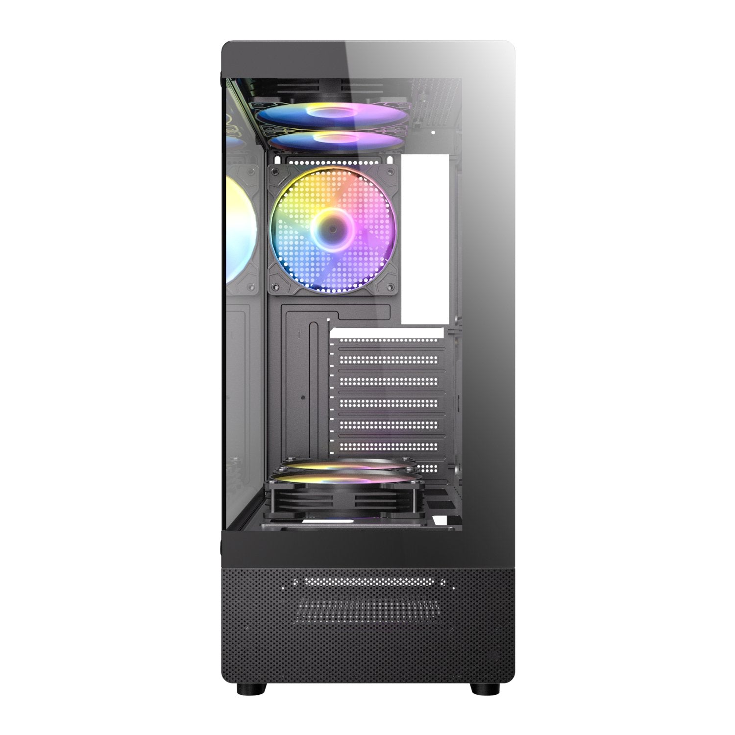 Antec VCX200 RGB Elite ATX Mid-Tower Gaming Chassis - Black