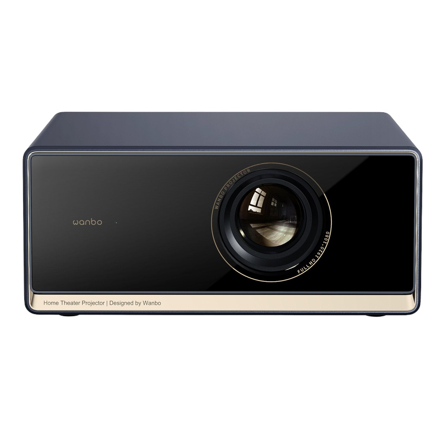 WANBO X5 Pro Full HD Smart Projector (1080p, 1100 ANSI Lumens, Android TV, ASA 3.0, 5GHz Wi-Fi, Autofocus)