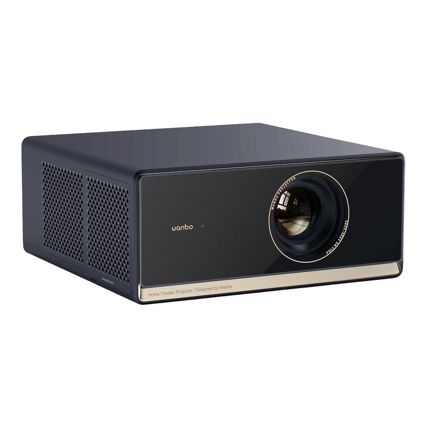 WANBO X5 Pro Full HD Smart Projector (1080p, 1100 ANSI Lumens, Android TV, ASA 3.0, 5GHz Wi-Fi, Autofocus)