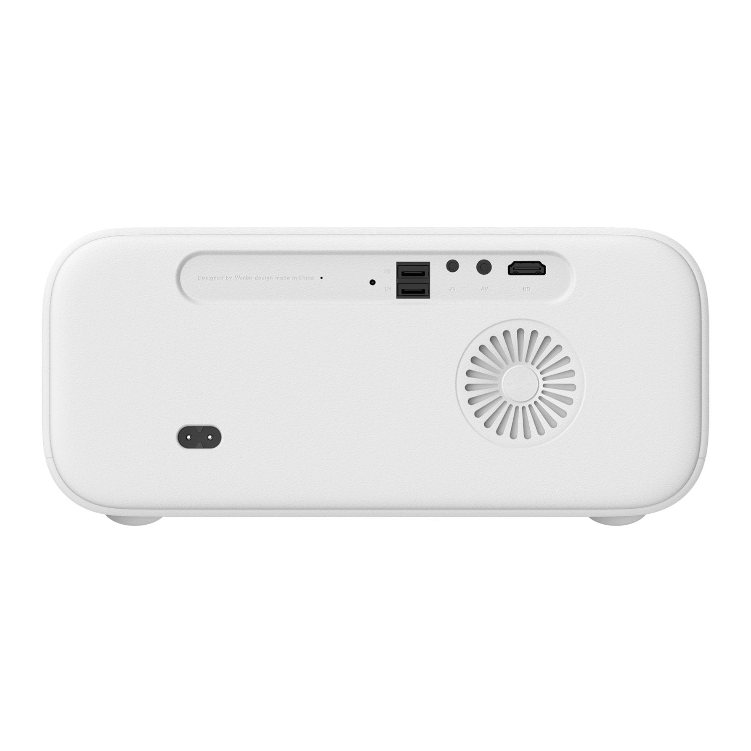 WANBO X5 1080P 1100ANSI Android 9.0 Smart Projector - White