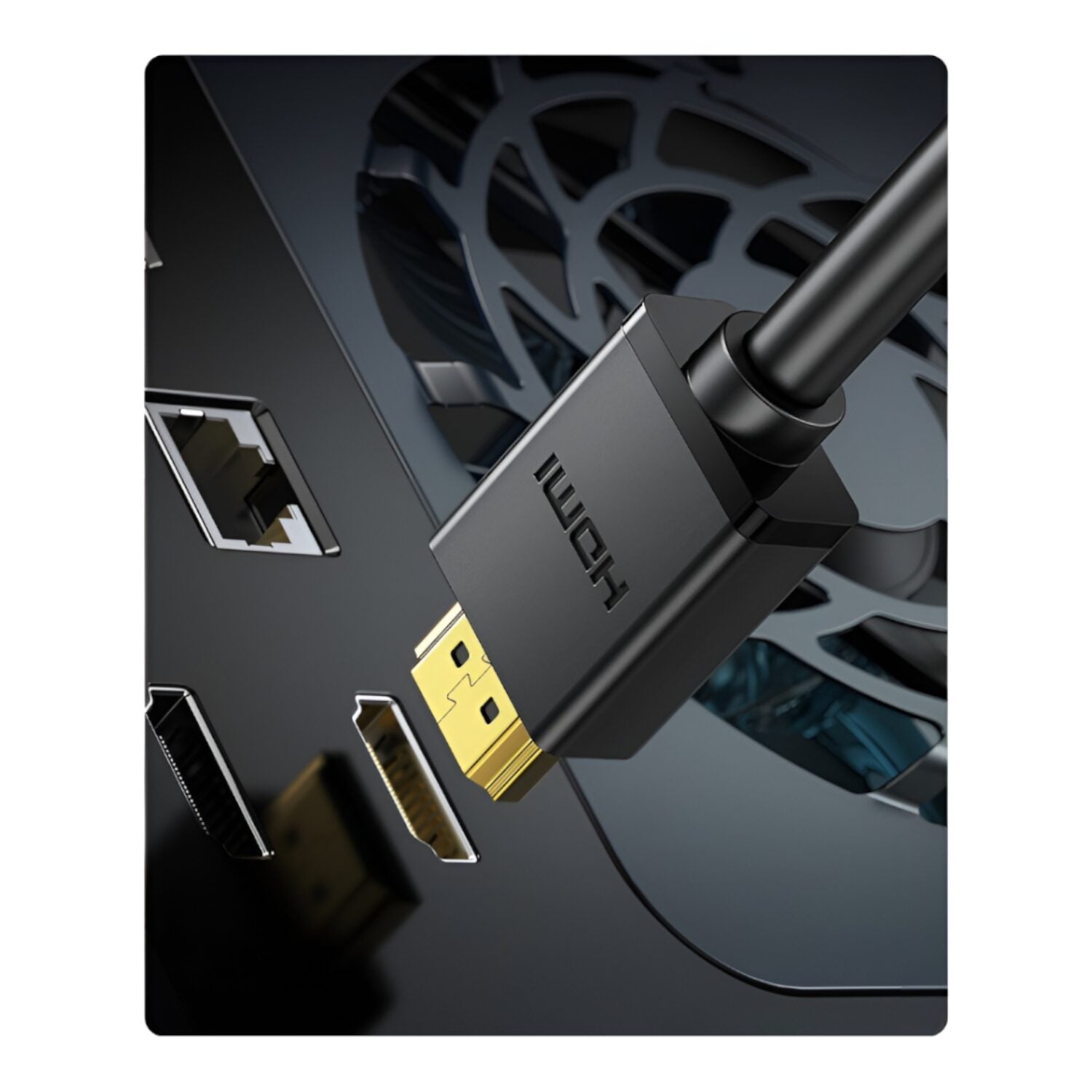 UGREEN HD104-10109 HDMI 4K Cable Male to Male Black 5m - Black